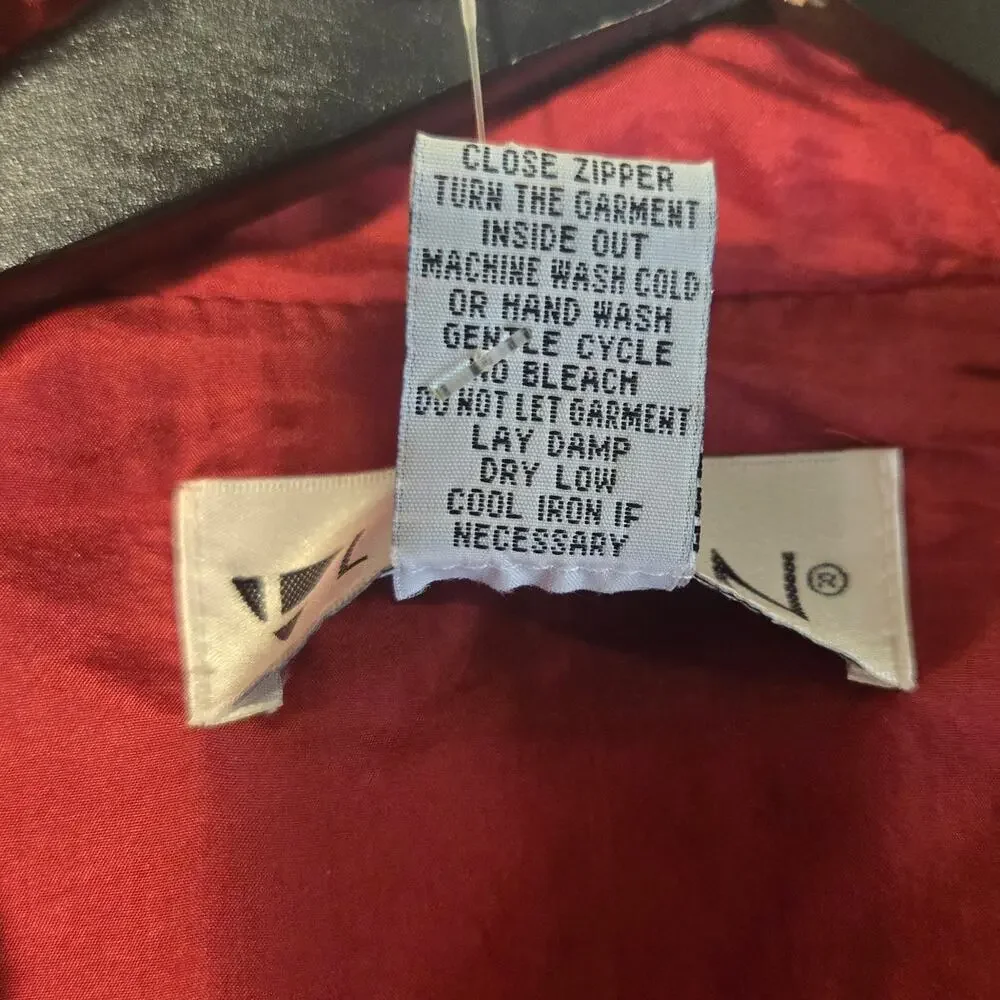 Vintage NWT Lady Lavon Quilted Silk Jacket, Size 2X – Elegant Outerwear [0389] - Picture 7 of 8